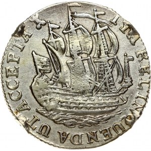 Netherlands ZEELAND 1 Scheepjesschelling 1780 Obverse: Crowned arms of Zeeland divide value. Obverse Legend: MO(N) NO(V...