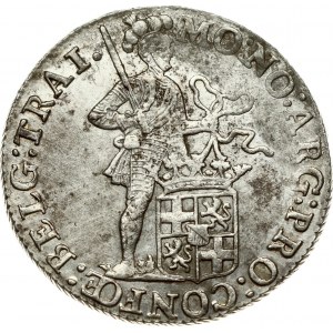 Netherlands UTRECHT 1 Silver Ducat 1789 Obverse: Standing armored knight with crowned Utrecht shield at feet. Reverse...