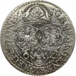 Poland 6 Groszy 1596 Malbork. Sigismund III Vasa (1587-1632). Obverse: Crowned bust right. Reverse...