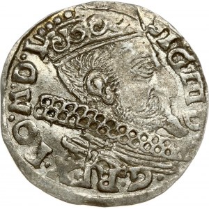 Poland 3 Groszy 1599 Bydgoszcz Sigismund III Vasa (1587-1632). Obverse: Crowned bust right. Reverse: Value...