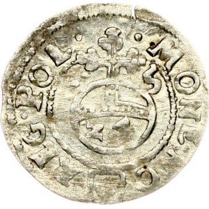 Poland 1/24 Thaler 1615 Bydgoszcz. Sigismund III Vasa (1587-1632). Obverse: Crowned shield. Reverse...