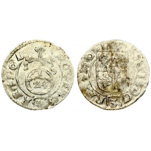 Poland 1/24 Thaler 1615 Bydgoszcz. Sigismund III Vasa (1587-1632). Obverse: Crowned shield. Reverse...