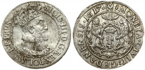 Poland Gdansk 1 Ort 1617 SA Sigismund III Vasa (1587-1632). Obverse Lettering: SIGIS III D G REX POL M D L R PRVS...