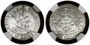 Poland Gdansk 1 Ort 1618 SA Sigismund III Vasa (1587-1632). Obverse Lettering: SIGIS III D G REX POL M D L R PRVS...