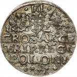 Poland 3 Groszy 1622 Krakow. Sigismund III Vasa (1587-1632). Obverse: Crowned bust right. Reverse: Value; divided date...