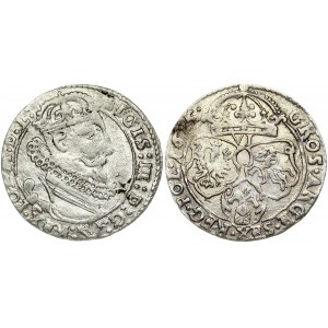 Poland 6 Groszy 1625 Krakow. Sigismund III Vasa (1587-1632). Obverse: Crowned bust right...