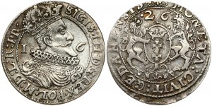 Poland Gdansk 1 Ort 1626 Sigismund III Vasa (1587-1632). Obverse Lettering: SIGIS III D G REX POL M D L R PR...
