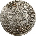 Poland Gdansk 1 Ort 1626 Sigismund III Vasa (1587-1632). Obverse Lettering: SIGIS III D G REX POL M D L R PR...