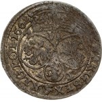Poland 6 Groszy 1662 AT Krakow. John II Casimir Vasa (1649-1668). Obverse: Crowned bust right in linear circle. Reverse...
