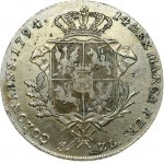 Poland 1 Thaler 1794 Warsaw. Stanislaus Augustus(1764-1795). Obverse: Head right. Obverse Legend...