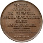 Poland Medal 1818 dedicated to Nicolaus Copernicus; from the period of partitions; by Petit and Durant. Obverse...