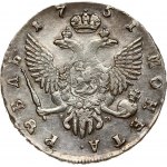 Russia 1 Rouble 1751 СПБ-IМ St. Petersburg. Elizabeth (1741-1762). Obverse: Crowned bust right. Reverse...