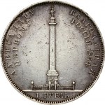 Russia 1 Rouble 1834 'In memory of unveiling of the Alexander column'. GUBE F. Nicholas I (1826-1855). Obverse...