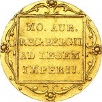 Netherlands 1 Ducat 1837 St Petersburg Mint. Russian imitation of Dutch ducat minted unofficially in St...