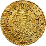 Spain 1 Escudo 1791 MF Charles IV(1788-1808). Obverse: Bust right. Obverse Legend...