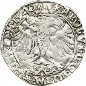 Spanish Netherlands Brabant 4 Stuivers 1540 Antwerp. Charles V (1506-1555). Obverse Lettering: KAROLVS D G RO[M...
