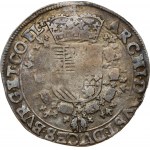 Spanish Netherlands FLANDERS 1 Patagon (1616-1621). Albert & Isabella (1612-1621). Obverse: St. Andrew...