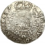 Spanish Netherlands BRABANT 1 Patagon 1637 Antwerp. Philip IV(1621-1665). Obverse...