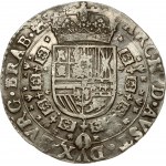 Spanish Netherlands BRABANT 1 Patagon 1651 Antwerp. Philip IV(1621-1665). Obverse...