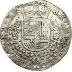 Spanish Netherlands BRABANT 1 Patagon 1653 Brussels. Philip IV(1621-1665). Obverse...