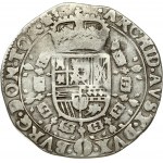 Spanish Netherlands TOURNAI 1/2 Patagon 1665 Philip IV(1621-1665). Obverse: St. Andrew's cross...