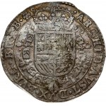 Spanish Netherlands BRABANT 1 Patagon 1677 Antwerp. Charles II (1665-1700). Obverse...
