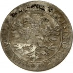 Switzerland Cantons Saint Gall 1 Thaler 1621 Obverse: Bear standing left. Reverse: Crowned double-headed eagle. Silver...