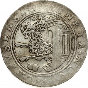 Switzerland Schaffhausen1 Thaler 1623 Obverse: Ram leaping from temple. Lettering: MONETA NOVA SCAFVSENSIS: 1623...