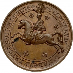 Switzerland Zürich Winterthur Medal (1864) Commemorating the 600th Anniversary of the Accession of Habsburg Rule. By J...