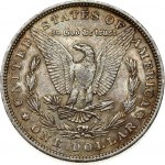 USA 1 Dollar 1879 'Morgan Dollar' Philadelphia. Obverse: Liberty head; facing left. Lettering: E·PLURIBUS·UNUM LIBERTY...