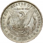 USA 1 Dollar 1884 O 'Morgan Dollar' New Orleans. Obverse: Liberty head; facing left. Lettering: E·PLURIBUS·UNUM LIBERTY...