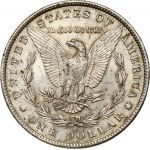 USA 1 Dollar 1885 O 'Morgan Dollar' New Orleans. Obverse: Liberty head; facing left. Lettering: E·PLURIBUS·UNUM LIBERTY...