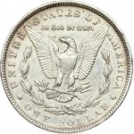 USA 1 Dollar 1889 'Morgan Dollar' Philadelphia. Obverse legend: E. PLURIBUS. UNUM // (DATE). Obverse description...
