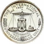 USA World Trade Universal Trade Unit 1 Oz Troy 1973...
