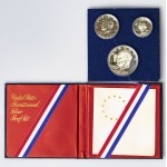USA 1/4 Dollar - 1 Dollar 1976 Bicentennial Silver Issue SET. 'Washington Quarter';'Kennedy Half Dollar';...