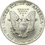 USA 1 Dollar 1992 'American Silver Eagle' Obverse: Walking Liberty. Lettering: L I B E R T Y IN GOD WE TRUST AAW 1992...