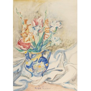 Maja BEREZOWSKA (1898-1978), Bukiet kwiatów, 1973