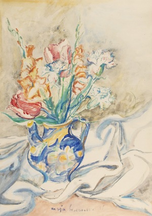 Maja BEREZOWSKA (1898-1978), Bukiet kwiatów, 1973