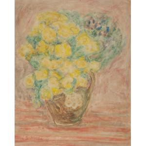 Emil KRCHA (1894-1972), Kwiaty w wazonie