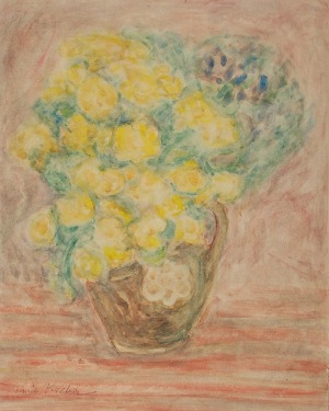 Emil KRCHA (1894-1972), Kwiaty w wazonie
