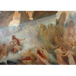 Jan STYKA (1858-1925), Scena z Odysei - Odyseusz w krainie Kimeryjczyków