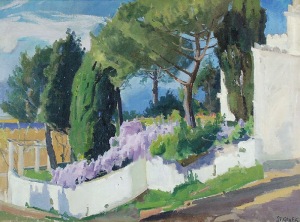 Stanisław GAŁEK (1876-1961), Ogrody - Capri