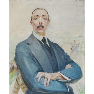 Jacek MALCZEWSKI (1854-1929), Portret Jana Albina Goetza Okocimskiego, 1916