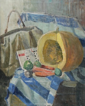 Katarzyna LIBROWICZ ? (1912-1991), Martwa natura z dynią