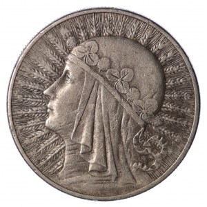 Head of a woman, 10 gold 1932