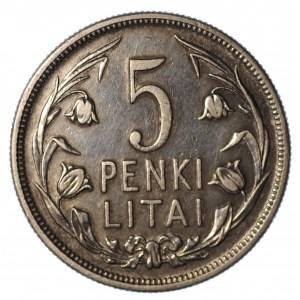 Litwa, 5 Litu 1925