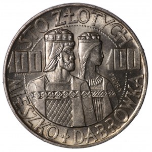 100 złotych 1966 Mieszko i Dąbrówka PRÓBA