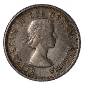 Canada, 25 cents 1959