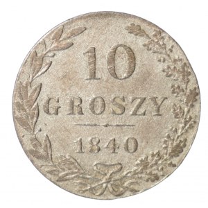 10 groszy Warszawa 1840 MW