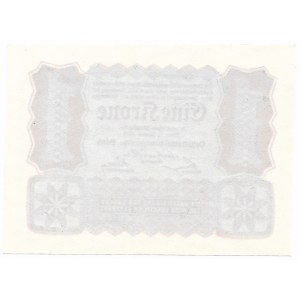 Austria-Hungary, 1 crown 1922
